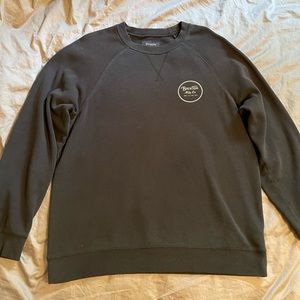 Brixton Men’s large crew pullover sweater